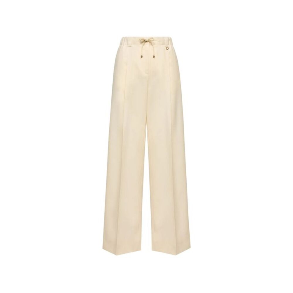 Moncler Neutrals Trousers - Straight Trousers Women